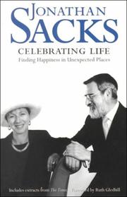 Cover of: Celebrating Life by Jonathan Sacks
