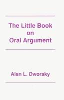 Cover of: The little book on oral argument