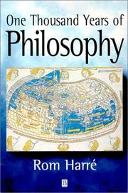 Cover of: One thousand years of philosophy: from Rāmānuja to Wittgenstein