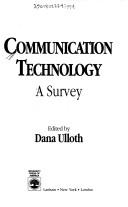 Cover of: Communication technology: a survey