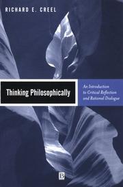 Cover of: Thinking Philosophically: An Introduction to Critical Reflection and Rational Dialogue