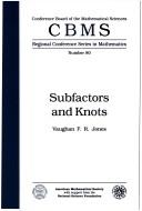 Cover of: Subfactors and knots