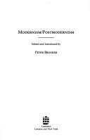 Cover of: Modernism/postmodernism