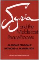 Cover of: Syria and the Middle East peace process by Alasdair Drysdale