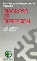 Cover of: The Diagnosis of depression