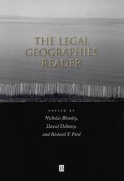 The Legal Geographies Reader by Richard T. Ford