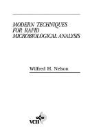 Cover of: Modern techniques for rapid microbiological analysis | 