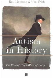 Cover of: Autism in History by Rab A. Houston, Uta Frith