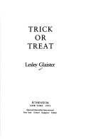 Cover of: Trick or treat