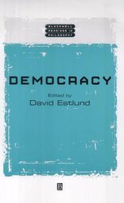 Cover of: Democracy