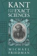 Cover of: Kant and the exact sciences