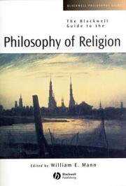 Cover of: Philosophy of Religion | William Edward Mann