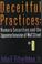 Cover of: Deceitful practices