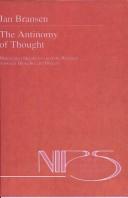 Cover of: The antinomy of thought: Maimonian skepticism and the relation between thoughts and objects