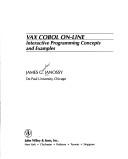 Cover of: VAX COBOL on-line: interactive programming concepts and examples
