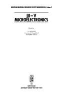 Cover of: III - V microelectronics