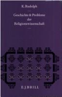 Cover of: Geschichte und Probleme der Religionswissenschaft by Kurt Rudolph