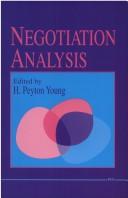 Cover of: Negotiation analysis