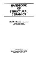 Cover of: Handbook of structural ceramics