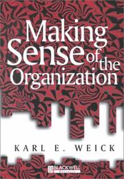 Cover of: Making Sense of the Organization