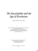 Cover of: The Encyclopédie and the Age of Revolution by Clorinda Donato and Robert M. Maniquis, editors.