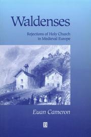 Cover of: The Waldenses by Euan Cameron, Euan Cameron