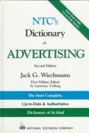 Cover of: NTC's dictionary of advertising