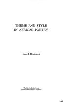 Cover of: Theme and style in African poetry