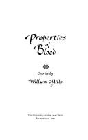 Cover of: Properties of blood: stories