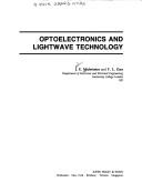 Cover of: Optoelectronics and lightwave technology