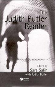 Cover of: The Judith Butler Reader