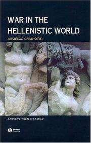 Cover of: War in the Hellenistic World by Angelos Chaniotis