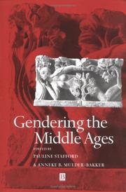 Cover of: Gendering the Middle Ages (Gender and History Special Issues)
