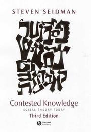 Cover of: Contested Knowledge by Steven Seidman
