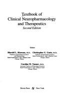 Cover of: Textbook of clinical neuropharmacology and therapeutics by editors, Harold L. Klawans, Christopher G. Goetz, Caroline M. Tanner.