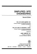 Cover of: Simplified site engineering