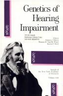 Cover of: Genetics of hearing impairment