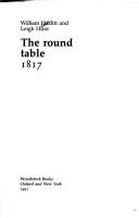 Cover of: The round table by William Hazlitt