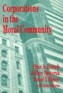 Cover of: Corporations in the moral community
