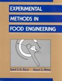 Cover of: Experimental methods in food engineering