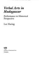 Cover of: Verbal arts in Madagascar by Lee Haring