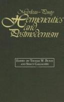 Cover of: Merleau-Ponty, hermeneutics, and postmodernism