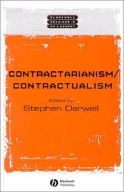 Contractarianism, Contractualism by Stephen L. Darwall