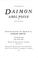 Cover of: Daimon