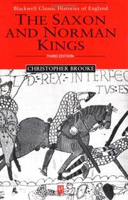 The Saxon & Norman kings by Christopher Nugent Lawrence Brooke