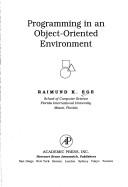 Cover of: Programming in an object-oriented environment