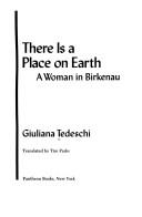 There is a place on earth by Giuliana Tedeschi
