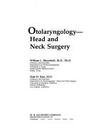 Cover of: Otolaryngology--head and neck surgery by [edited by] William L. Meyerhoff, Dale H. Rice.