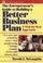 Cover of: The entrepreneur's guide to building a better business plan