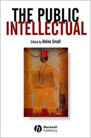 Cover of: The Public Intellectual